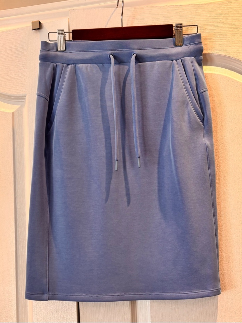Olsen Blue Drawstring Casual Skirt